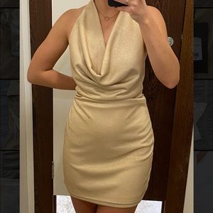 Le Lis Cowl Neck Dress